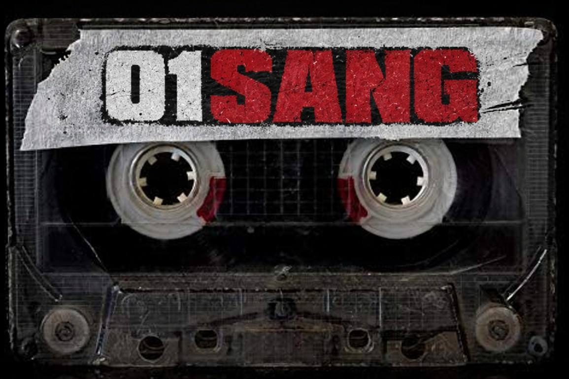Mixtape cassette with 01SANG on the label